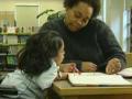 still image from video Taking Charge 2 showing DO-IT Scholar Jessie with instructor